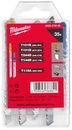 T-shank jigsaw blade set Milwaukee (35 pcs)