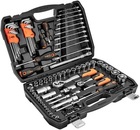 Socket set Neo Tools 10-208 1/2", 1/4" (138 pcs)