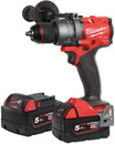 Wiertarko-wkrętarka udarowa Milwaukee M18FPD3-502X (+ 2x akumulator 5 Ah + ładowarka + walizka)