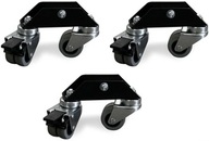 Set of 3 adapters with changes and wheels Guil R-710
