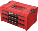 Toolbox Qbrick System PRO Drawer 3 Toolbox 2.0 Expert RED Ultra HD Custom (cardboard packaging)