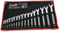Combination wrench set Geko T00653 (12 pcs)