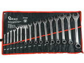 Inch combination wrenches set Geko G11152 (16 pcs)