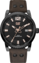 Zegarek Caterpillar Utility 3H 43 mm (skórzany pasek)
