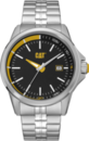 Zegarek Caterpillar Slider 3H BLK/YLW 43 mm (stalowy pasek)