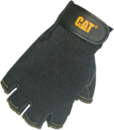 Rękawice Caterpillar Half Finger Reversed pigskin grain XL