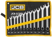 Socket wrench set JCB 57158 (12 pcs)