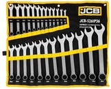 Socket wrench set JCB 57167 (25 pcs)