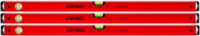 Spirit level PRO 600 100 cm (set of 3)