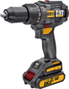Drill driver Caterpillar DX11 18 V (+2x battery, charger)