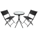 Garden bistro set Mingo MININGO (round table + 2 chairs)