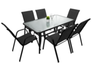 Garden set Mingo ELYSIA (table + 6 chairs)