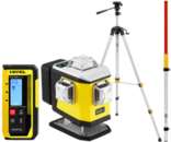 Multi-purpose cross laser Nivel System CL5G (+ tripod SJJ-M1 EX, laser stave LS-24 and laser sensor CLS-300 Digital)