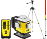 Multilaser krzyżowy Nivel System CL5V (+ statyw SJJ-M1 EX, czujnik RD800 Digital + łata LS-24), wiązka fioletowa