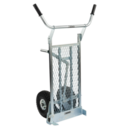 Paving trolley for vertical rows of paving stones Rino RWB40, galvanized