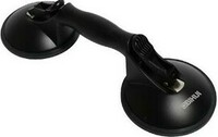Bihui double suction cup with metal base