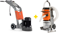 Floor sander Husqvarna BGS 250 2.2kW (+vacuum cleaner Husqvarna DE130 H)