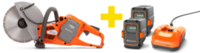 Battery power cutter Husqvarna K535 (2x battery BliX B220X + charger C500X)