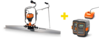 Vibrating screed (screed) Husqvarna BV 30i (2.4 m beam, 2x battery, charger)