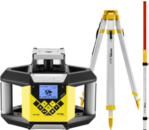 Niwelator laserowy Nivel System NL340R DIGITAL (+ statyw SJJ1, łata LS-24), wiązka czerwona, zasięg 500 m