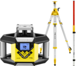 Niwelator laserowy Nivel System NL340R DIGITAL (+ statyw SJJ32, łata LS-24), wiązka czerwona, zasięg 500 m