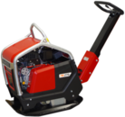 Reversible vibratory plate 269 kg Swepac FB270, 550 mm, Yanmar L70, joystick