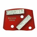 Diamond grinding segment Hemming Technik HE2 M8 (2 pcs)