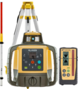 Niwelator laserowy Topcon RL-HV2S DIGITAL (+ statyw SJJ1 + łata LS-24), wiązka czerwona, zasięg 800 m