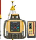 Niwelator laserowy Topcon RL-HV2S DIGITAL (+ statyw SJJ32 + łata LS-24), wiązka czerwona, zasięg 800 m