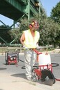 Cart for saw Chicago Pneumatic LS
