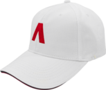 White baseball cap Ammann