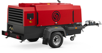 Screw compressor on the chassis Chicago Pneumatic CPS 11-14