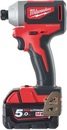 Zakrętarka udarowa ¼″ Milwaukee M18 BLID2-502X (+ 2x akumulator 5 Ah + ładowarka + walizka)