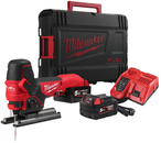 Wyrzynarka Milwaukee M18 FBJS-502X (+ 2x akumulator 5 Ah + ładowarka + walizka)