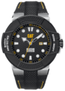Watch Caterpillar Shockmaster black silver with yellow elements