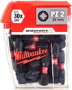 Zestaw bitów Milwaukee Shockwave CD PZ2 (25 sztuk)