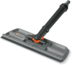 Window washer with a squeegee Gardena Cleansystem