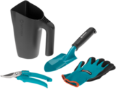 Hand tools set with a watering can Gardena