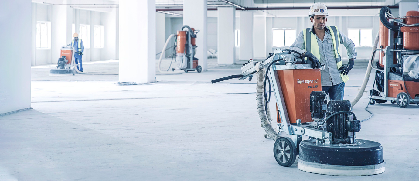 Work efficiently - review of concrete floor grinding machines