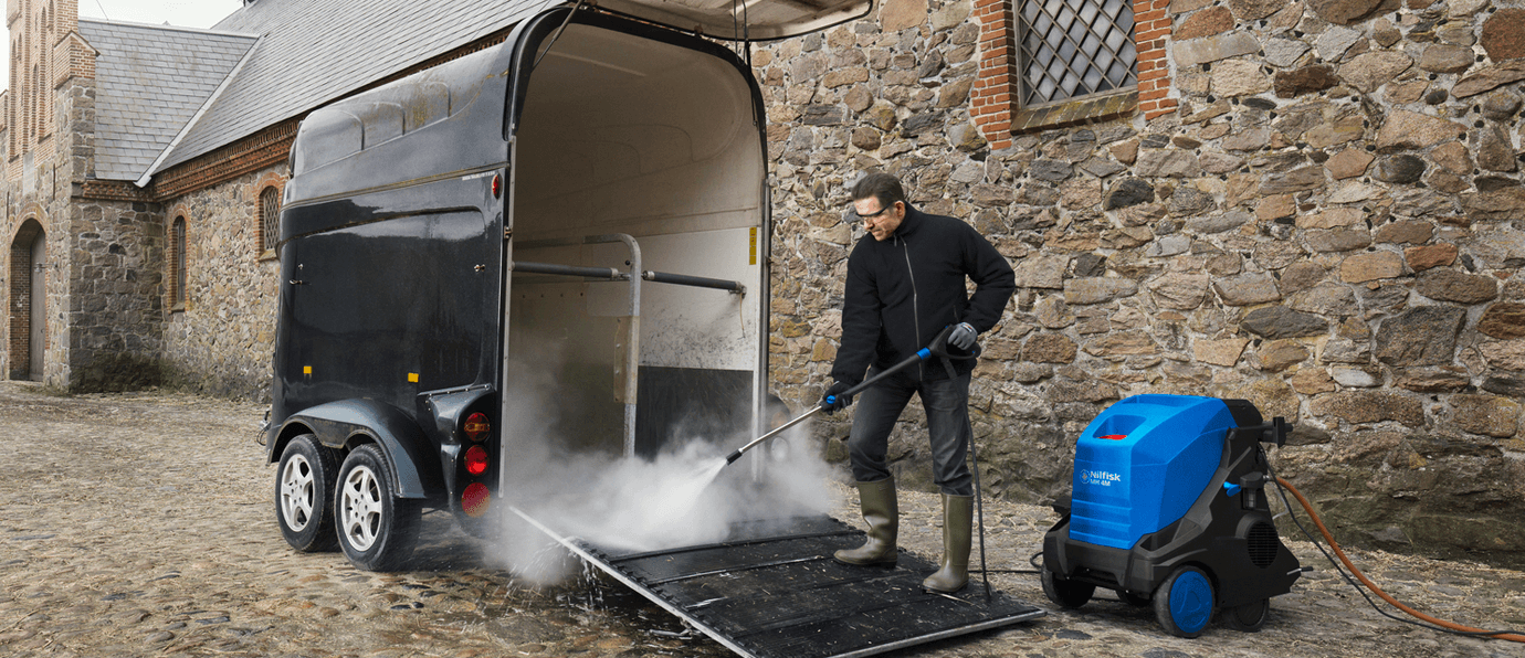 Featured hot water washers