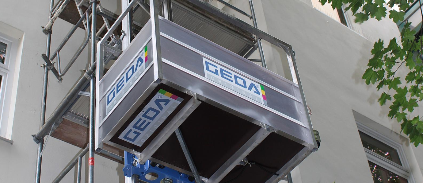Geda service lifts - Choose quality