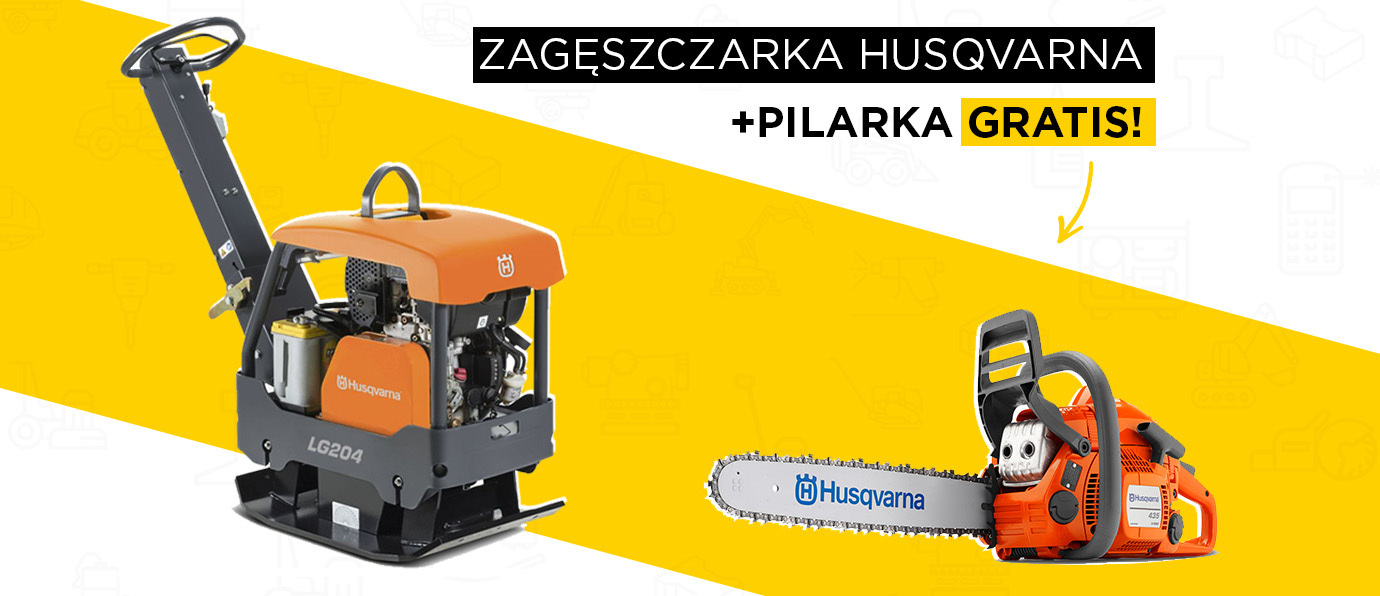 Promocje na urządzenia Husqvarna