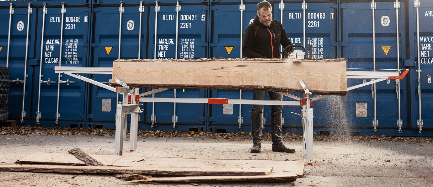 Professional wood processing with Logosol