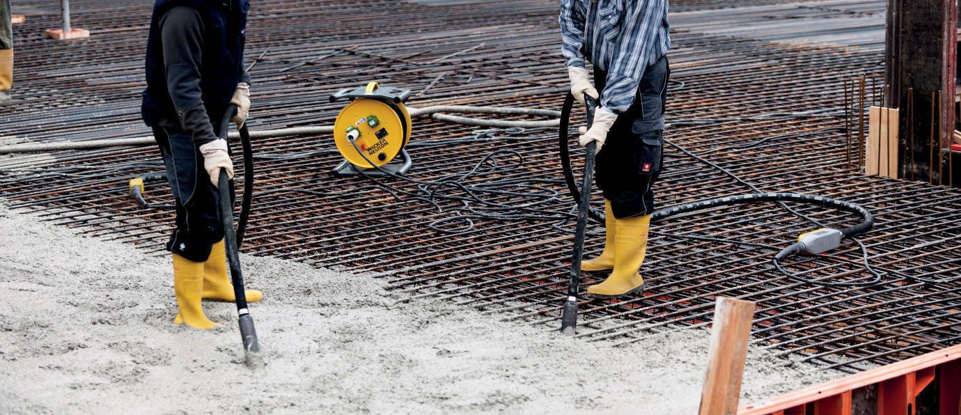 Concrete vibrators – types and applications