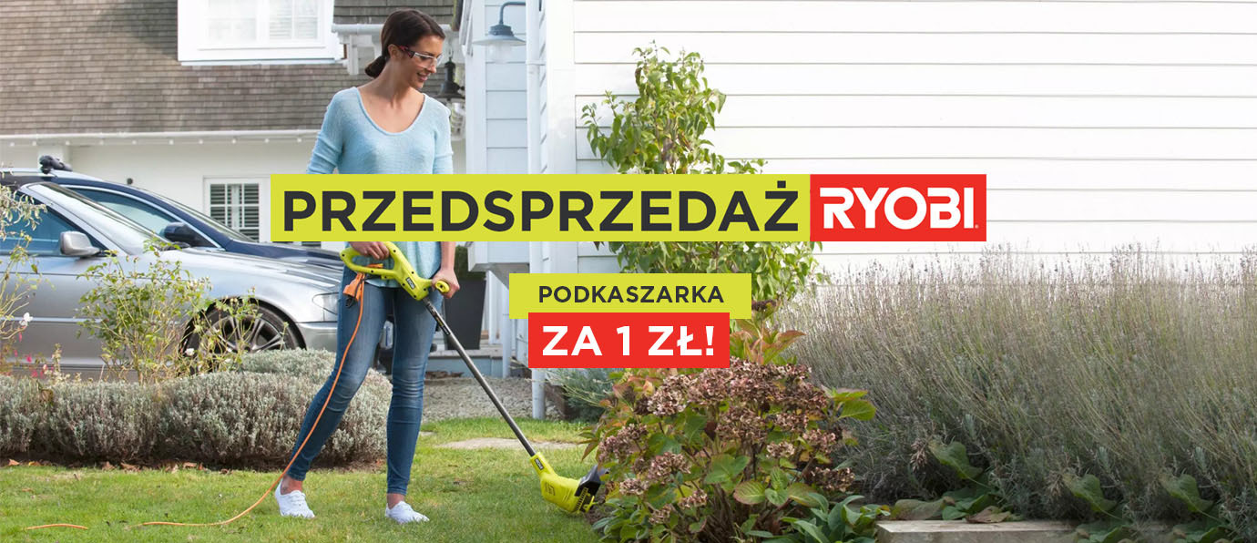 Nowość! Przedsprzedaż produktów Ryobi w naszym sklepie