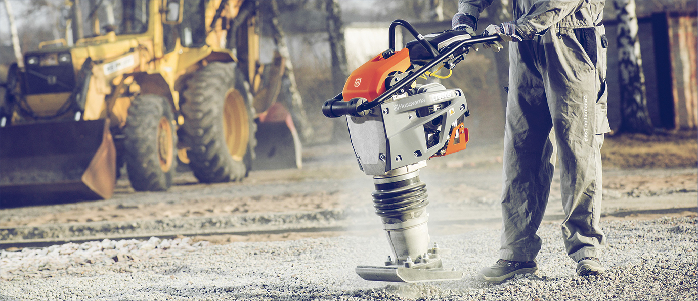 Atlas Copco compaction machines and concrete equipment taken over by the Husqvarna Group
