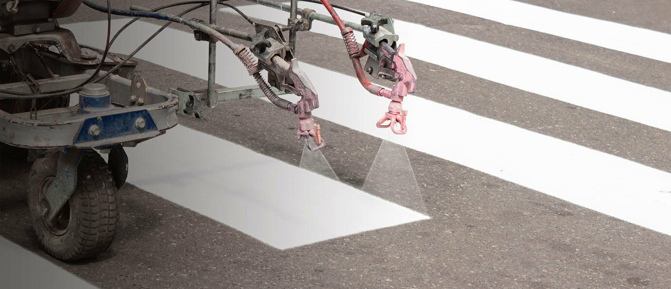 PAINTING ROAD STRIPS - HOW DOES IT GO? TYPES OF EQUIPMENT