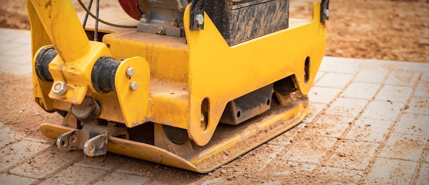 Budowa zagęszczarki do gruntu