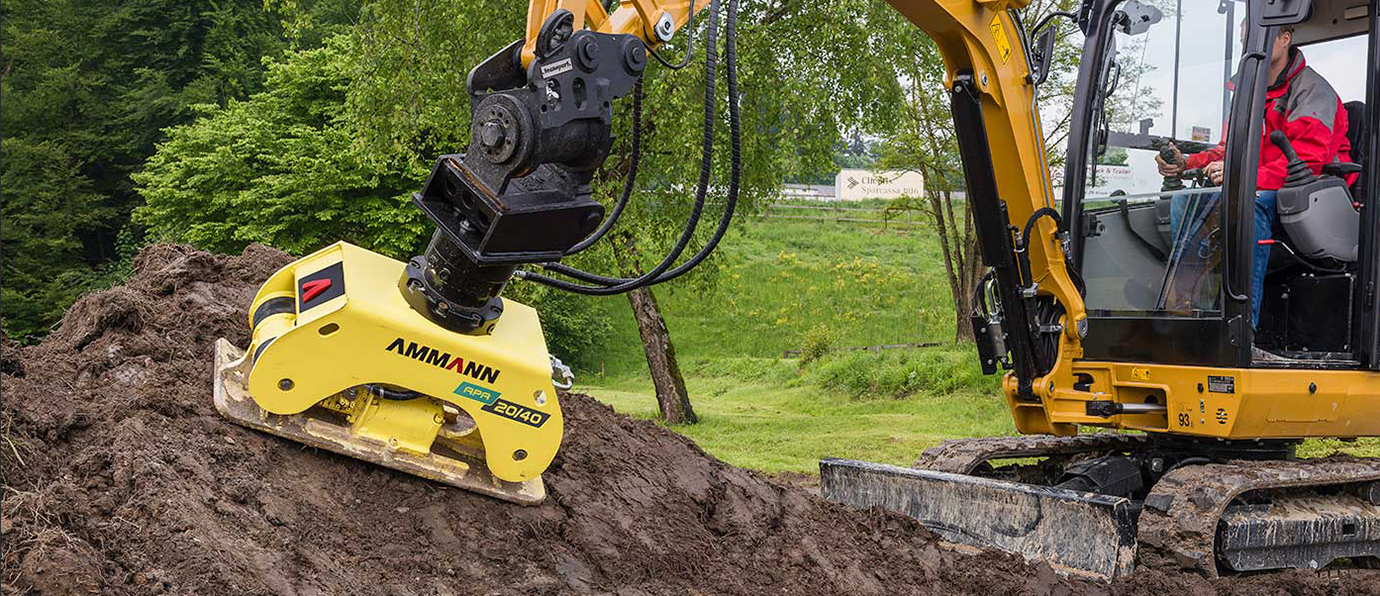 Ammann hydraulic compactors - the best for professionals