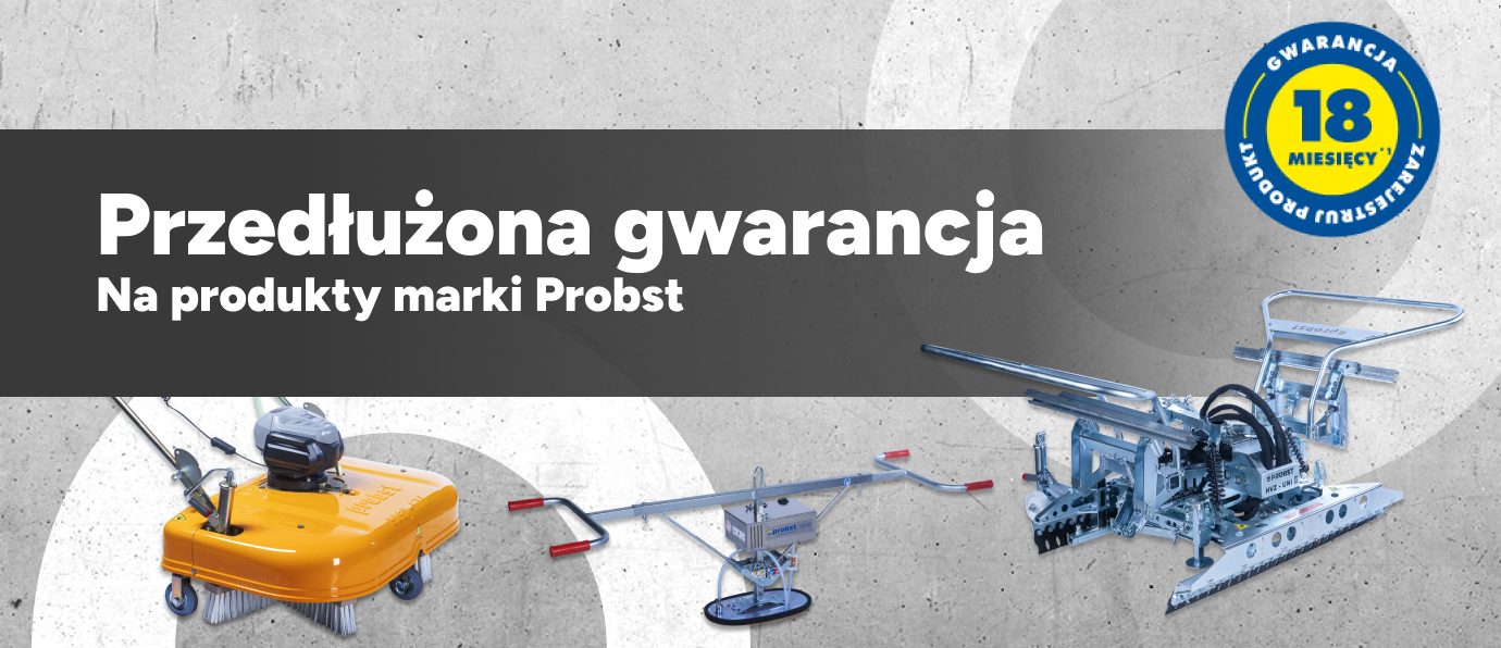 Przedłużona gwarancja na produkty Probst